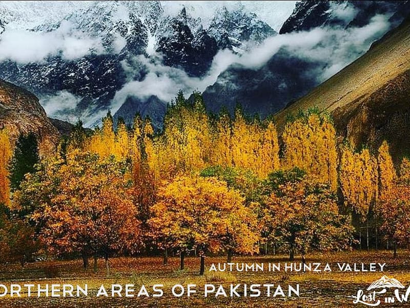 Northern Areas of Pakistan, Autumn in Hunza Valley